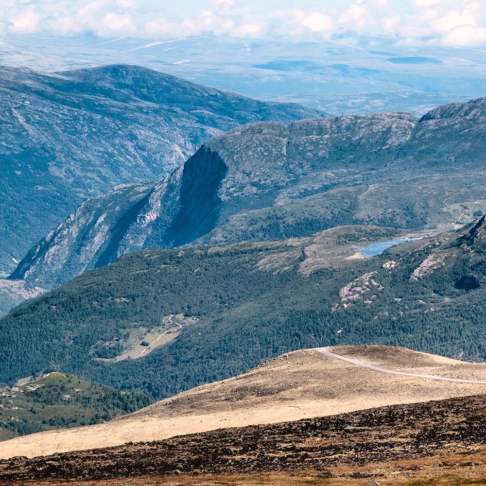 Op het hoogste dak van Noorwegen, de Galdhøpiggen in Jotunheimen.